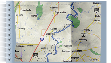 Our road trip continued through Arkansas.